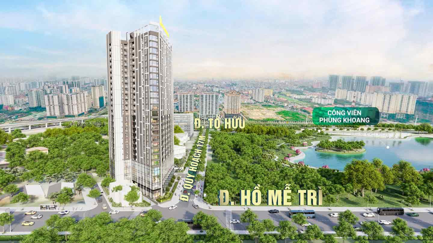 TÒA NHÀ TRINITY TOWER - SỐ 145 ĐƯỜNG HỒ MỄ TRÌ - QUẬN THANH XUÂN - HÀ NỘI